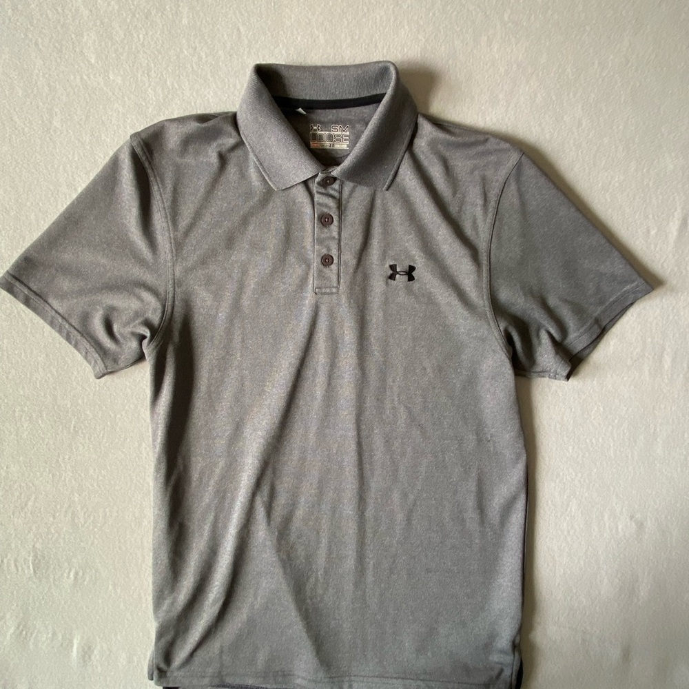 Under Armour Men's Polo Shirt in Gray